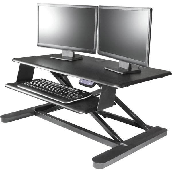Electric Sit To Stand Riser, Adjusts Up And Down w/ A Push Of A, Kantek, Mfr#: STS965